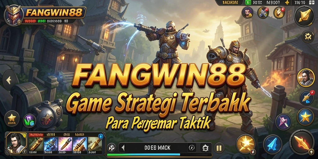 Tampilan gameplay FANGWIN88 yang menegangkan dan strategis.