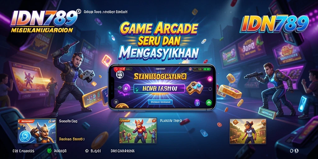 Tampilan gameplay menegangkan dalam IDN789 dengan grafis yang memukau.