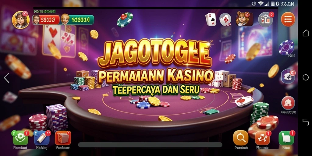 Tampilan gameplay seru di JAGOTOGEL yang menarik.