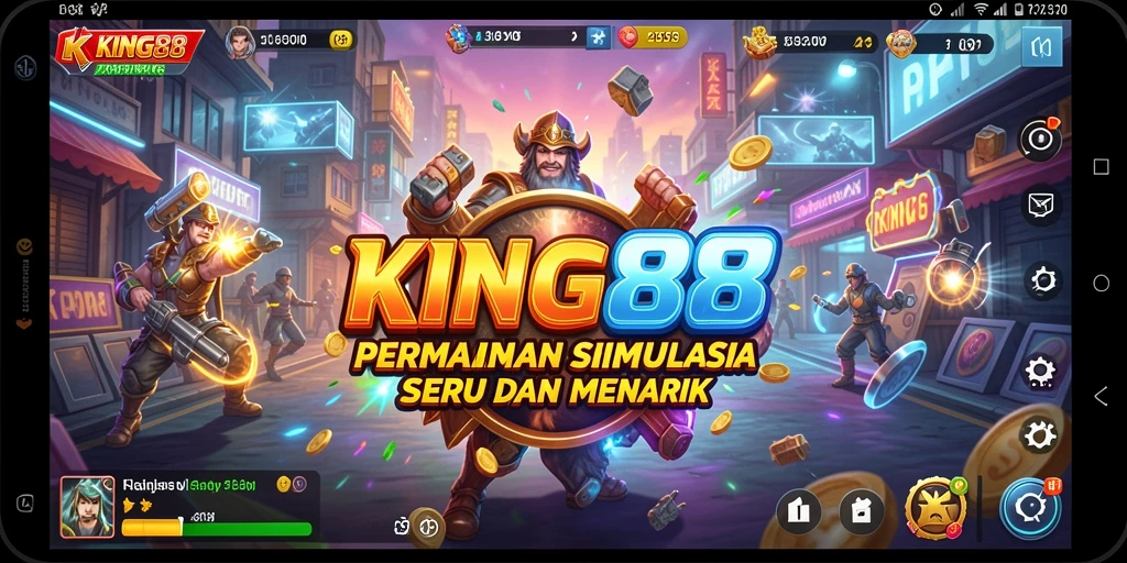 Tampilan gameplay KING88 yang menarik dan mendalam.