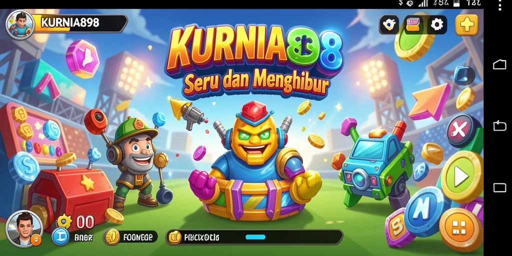 Tampilan seru gameplay dari KURNIA898 yang penuh tantangan.