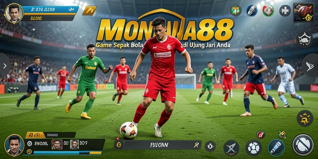 Tampilan gameplay MONTANA88 yang memukau dengan aksi sepak bola seru.