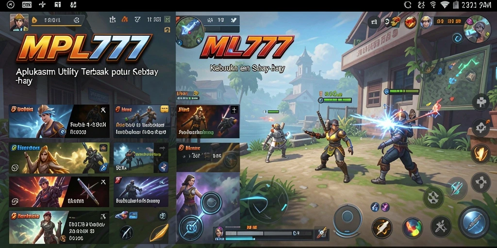Screenshot MPL777 menampilkan antarmuka aplikasi Utility yang ramah pengguna.