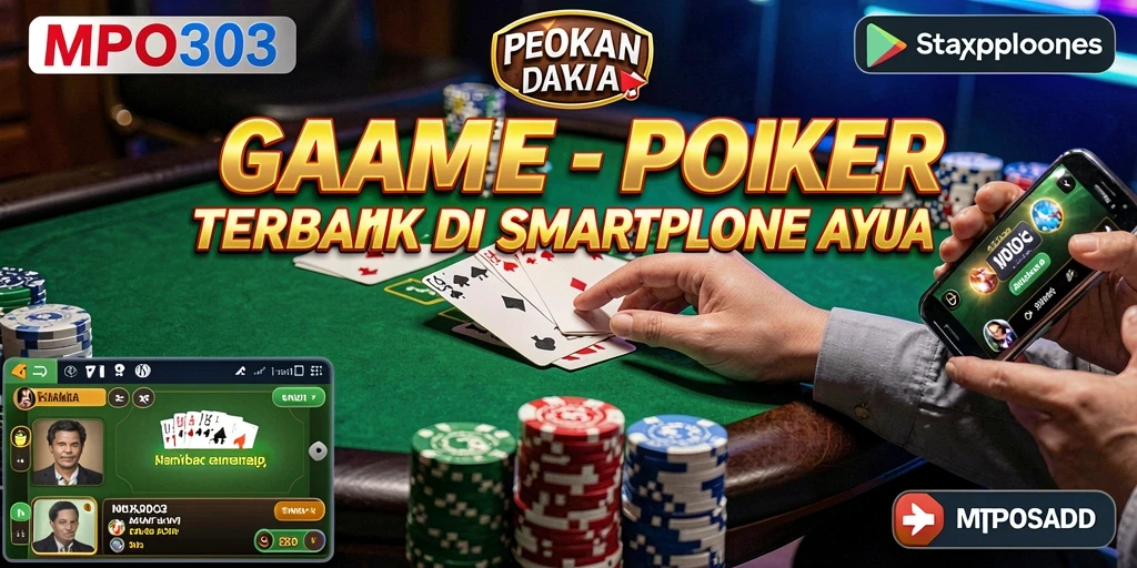 Tampilan gameplay menarik dari MPO303 dengan suasana Poker yang seru.
