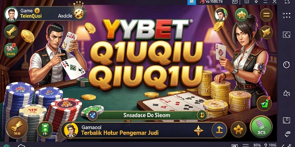 Tangkapan layar YYBET menunjukkan gameplay QiuQiu yang seru.